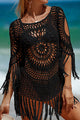 Ariadne | Women's Knitted Cover-Up, Round Neck, Cut-Out