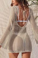Amalia | Women's Knitted Cover-Up, V-Neck, Cut-Out