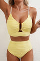 Daniela | Women's One-Piece Swimsuit, V-Neck, High-Waisted