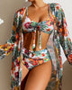 Bastienne | Women's Floral Three-Piece Swim Set