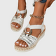 Oriana | Women's Espadrille Platform Sandals, Open Toe, Slip-On