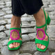 Stacey | Women's Cushioned Walking Sandals, Adjustable Straps, Open Toe