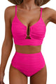Daniela | Women's One-Piece Swimsuit, V-Neck, High-Waisted