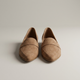 Romaine | Women's Pointed Toe Loafers, Suede-Look, Slip-On - image 3