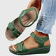 Matilda | Women's Platform Wedge Sandals, Open Toe, Slip-On