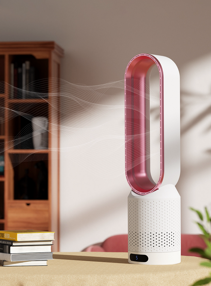 Airpure | 3-in-1 Bladeless Air Cooler, Air Purifier, 90° Oscillation