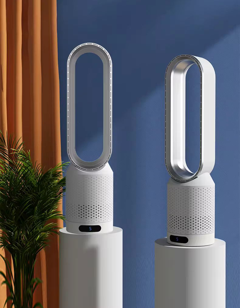Airpure | 3-in-1 Bladeless Air Cooler, Air Purifier, 90° Oscillation