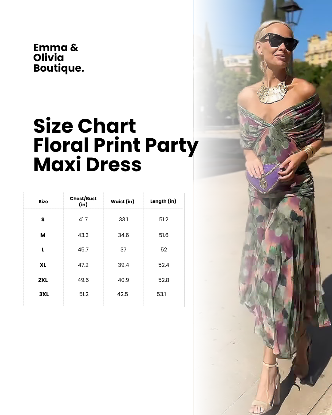 Flavia | Women's Floral Maxi Dress, V-Neck, Short Sleeves