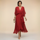 Sorrel | Women's Wrap Midi Dress, V-Neck, Short Sleeves