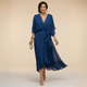 Sorrel | Women's Wrap Midi Dress, V-Neck, Short Sleeves