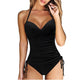 Isaure | Women's Tankini Set, Halter Neck, Tie Sides