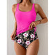 Gracieuse | Women's Printed Bikini Set, High Waist, Ruched