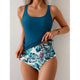 Gracieuse | Women's Printed Bikini Set, High Waist, Ruched