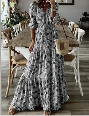 Grey Floral