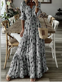 Grey Floral