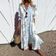 Gwyneira | Women's Floral Shirt Midi Dress, Collared, Sleeveless