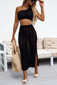 Alessia | Women's Knitted Cover-Up, One-Shoulder