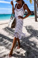 Rosaline | Women's Knitted Cover-Up, Cut-Out