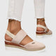 Ancilla | Women's Heeled Espadrille Platform Sandals, Open Toe, Slingback