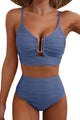Daniela | Women's One-Piece Swimsuit, V-Neck, High-Waisted