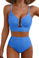 Daniela | Women's One-Piece Swimsuit, V-Neck, High-Waisted