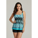 Gaetane | Women's Printed Tankini Set