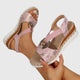 Oriana | Women's Espadrille Platform Sandals, Open Toe, Slip-On