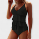 Jacinthe | Women's Ruffled Tankini Set