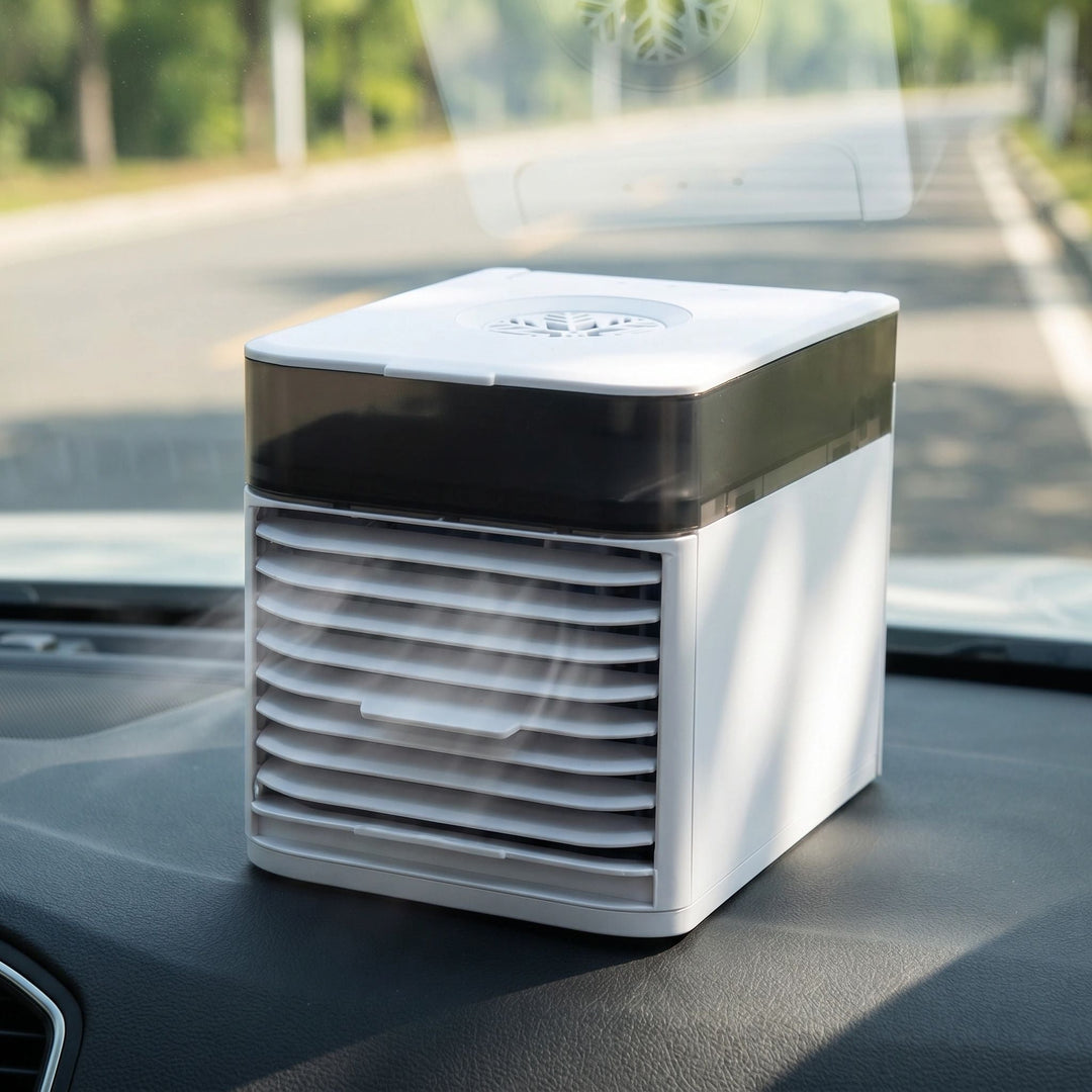 Roadchill | Portable Car Air Cooler, 12V/24V, Evaporative Cooling