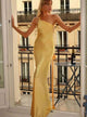 Women's Open-Back Maxi Dress, Off-Shoulder, Short Sleeves