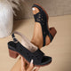 Women's Comfort Block Heel Sandals, Open Toe, Slingback