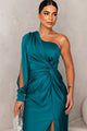 Women's Maxi Dress, Off-Shoulder, Long Sleeves