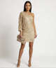 Women's Mini Dress, Off-Shoulder, Long Sleeves