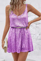 Women's Mini Dress, V-Neck, Sleeveless