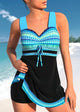 Fiorella | Women's Printed Swim Dress, Skirted Hem